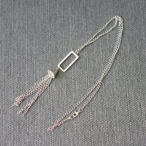 Metal Necklace with Trinkets!